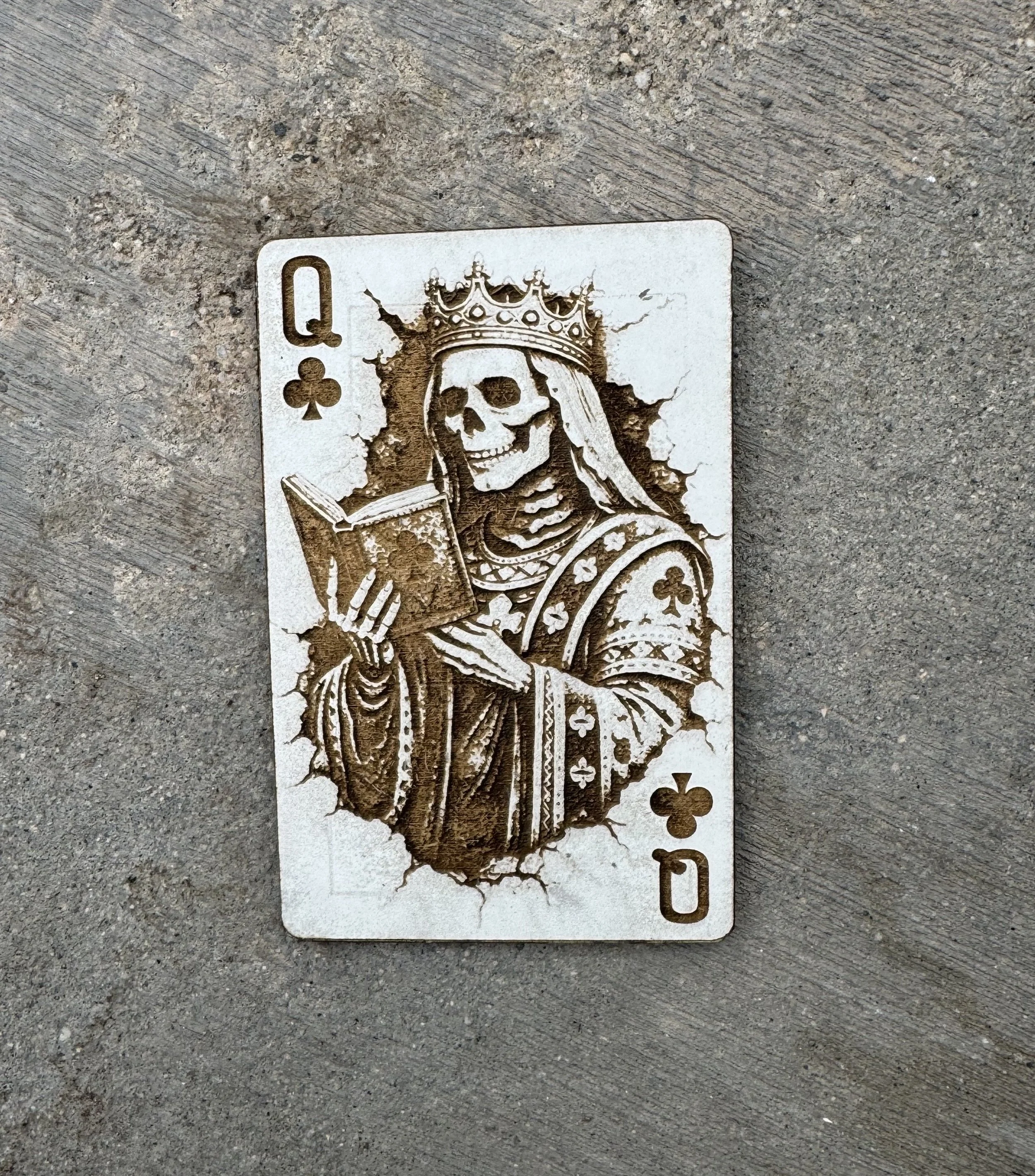 Queen of clubs patch.jpeg