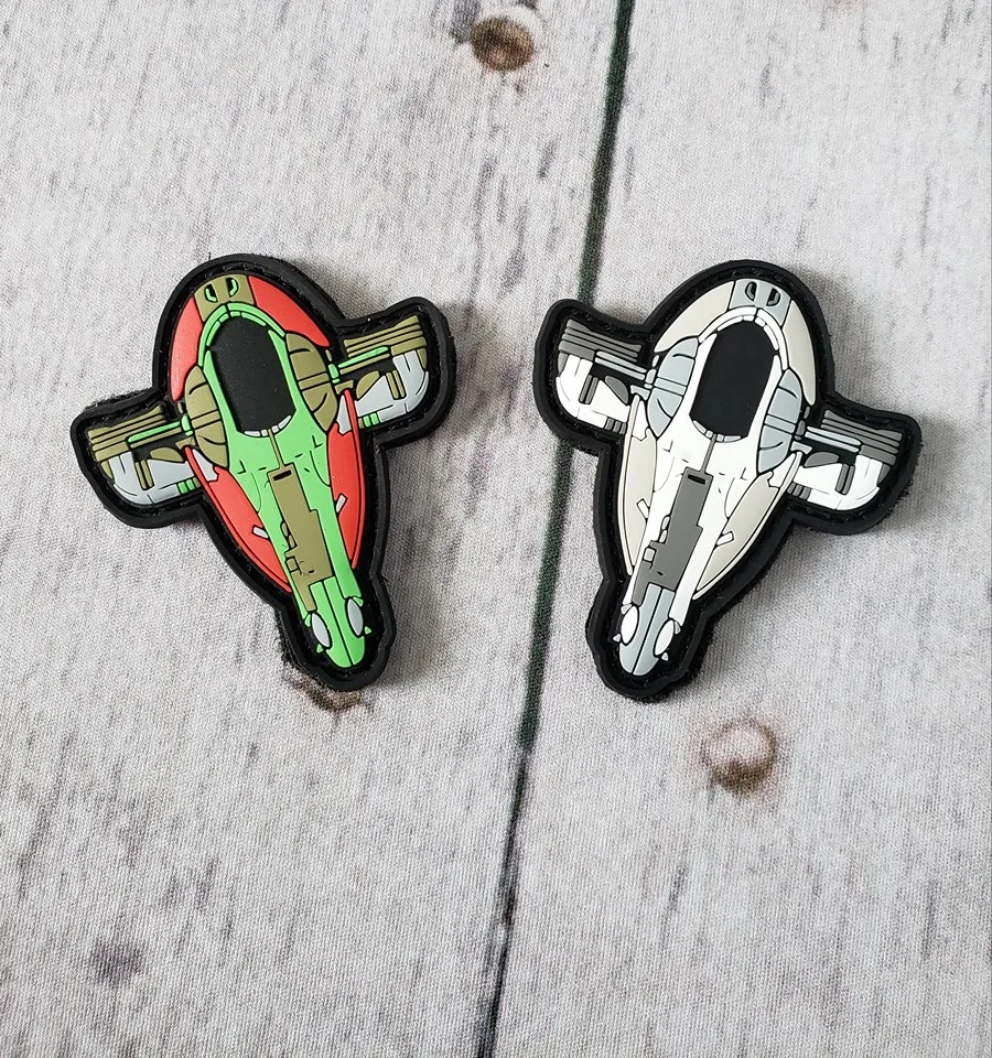 Slave One PVC Patches