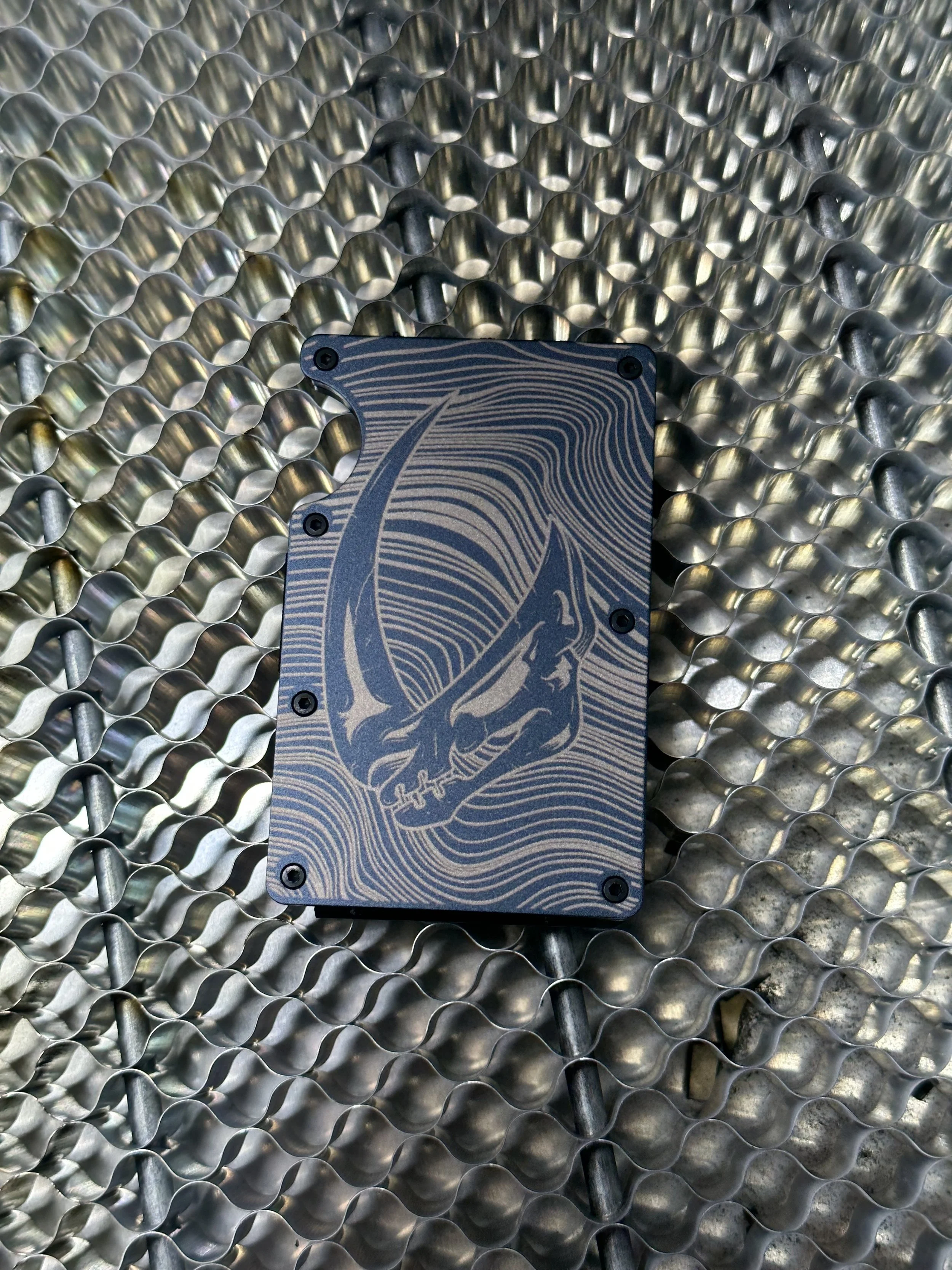 Mudhorn RFID Blocking Metal Wallet