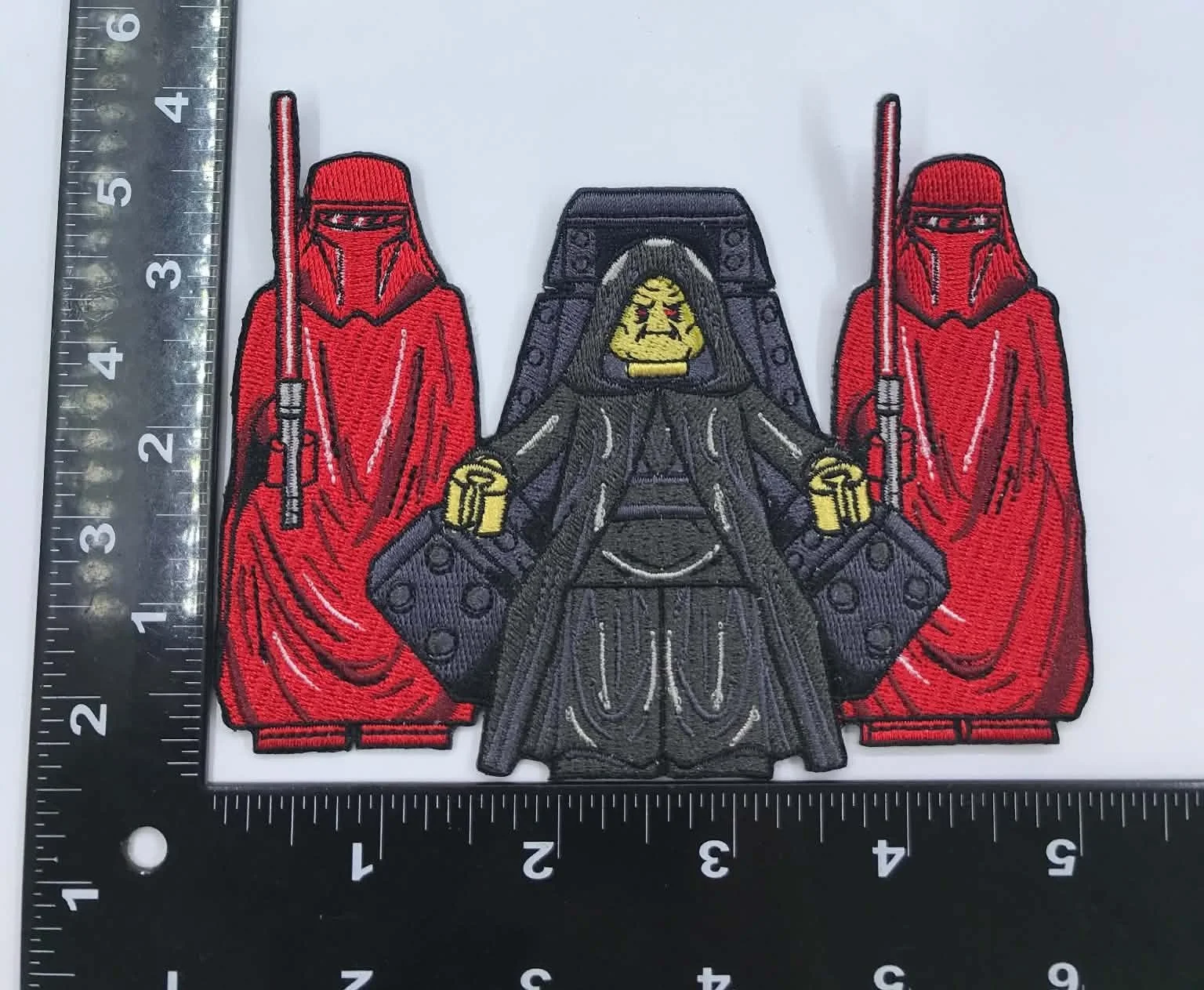 Palpatine & Royal Guard Brick Wars Embroiderd Patch (PRE-ORDER)