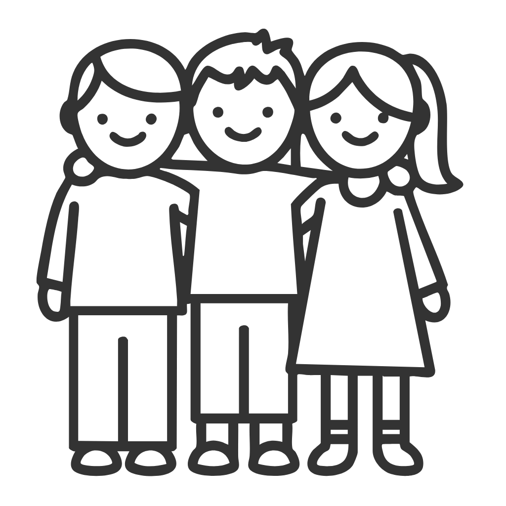 Infant and Childrens Chiropractic Care Minimal Icon