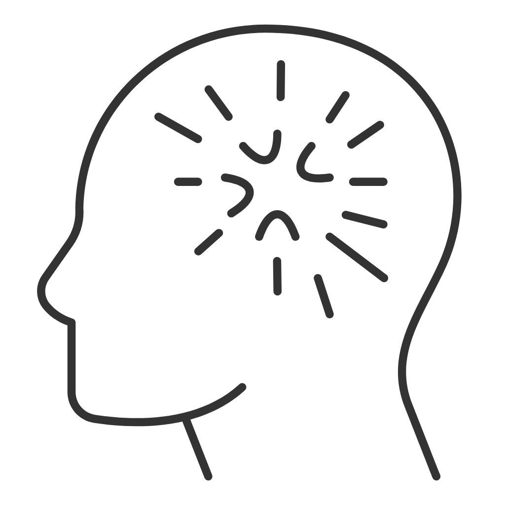 Headaches Minimal Icon