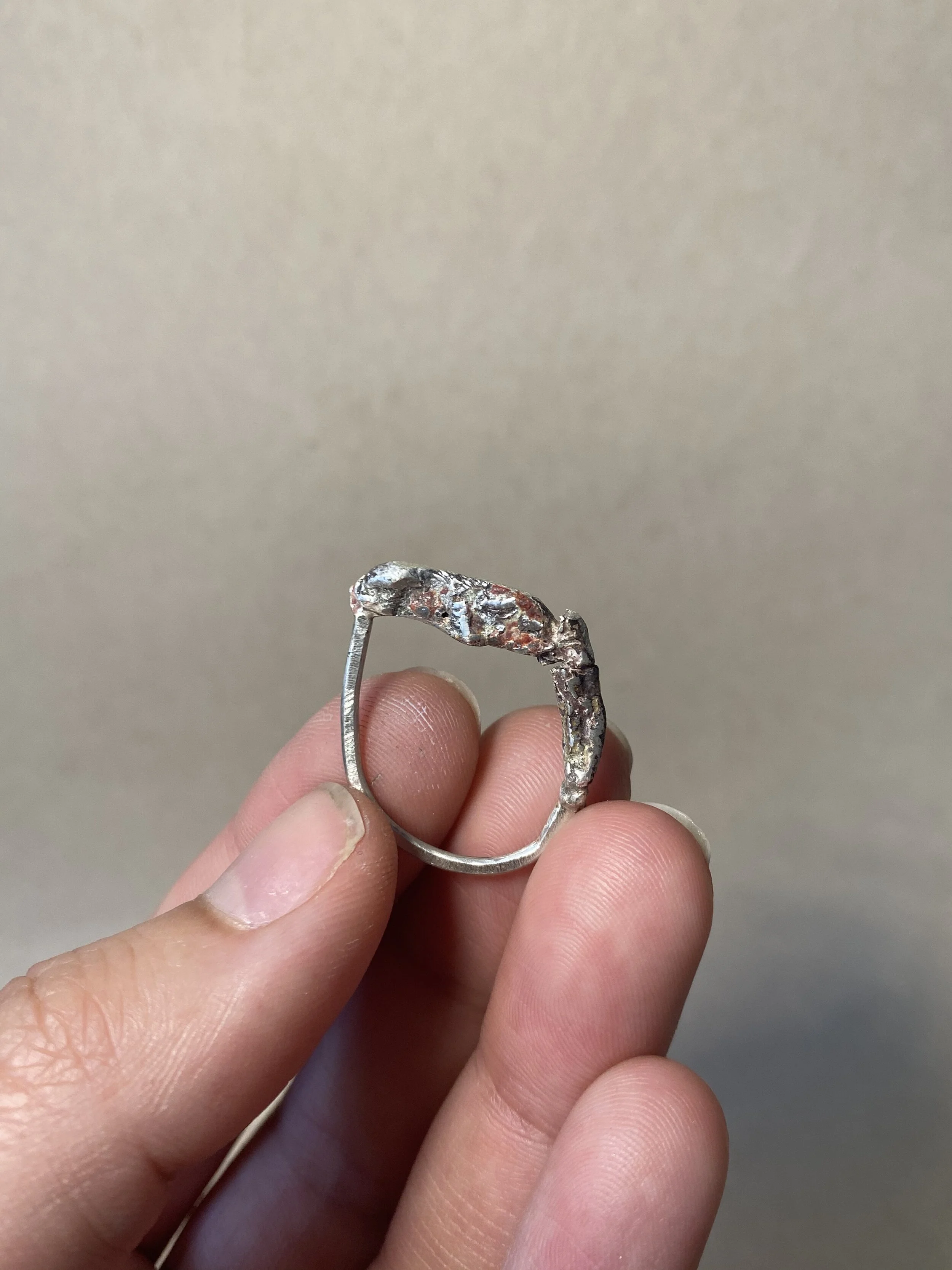  Up-cycled Silver  Handmade  2020 