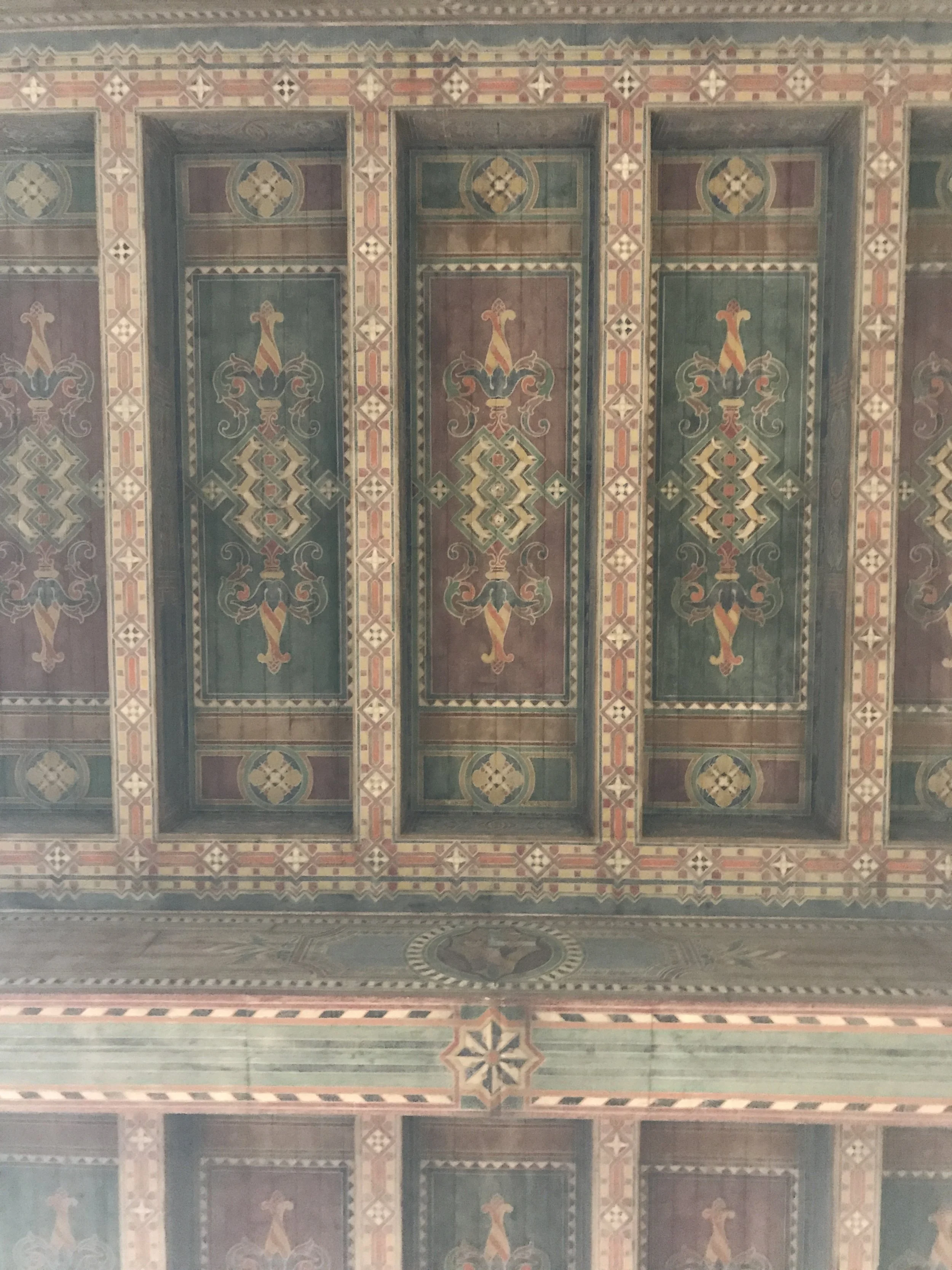 Frescos in a different room