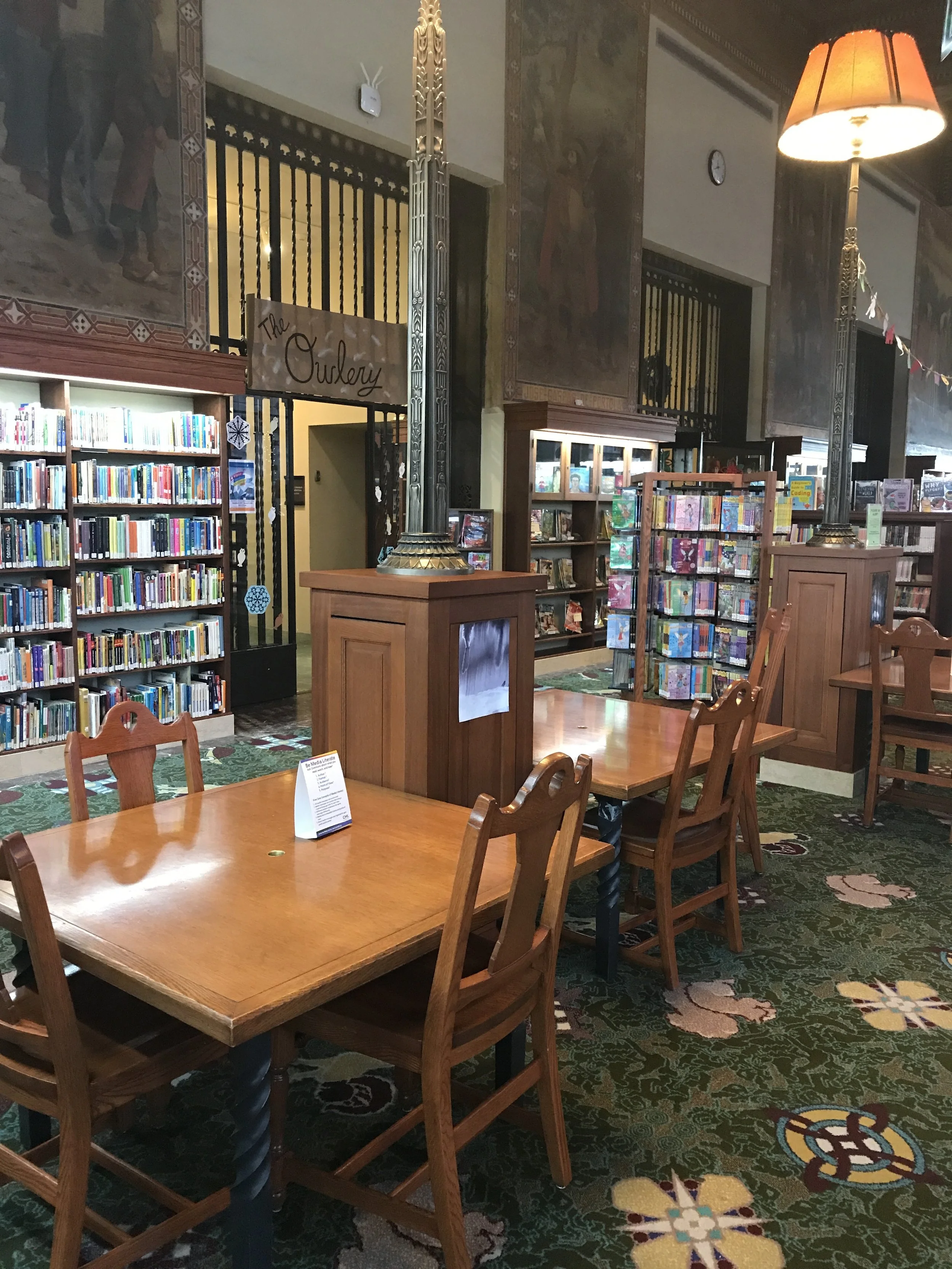 Main room in the Children's Department 