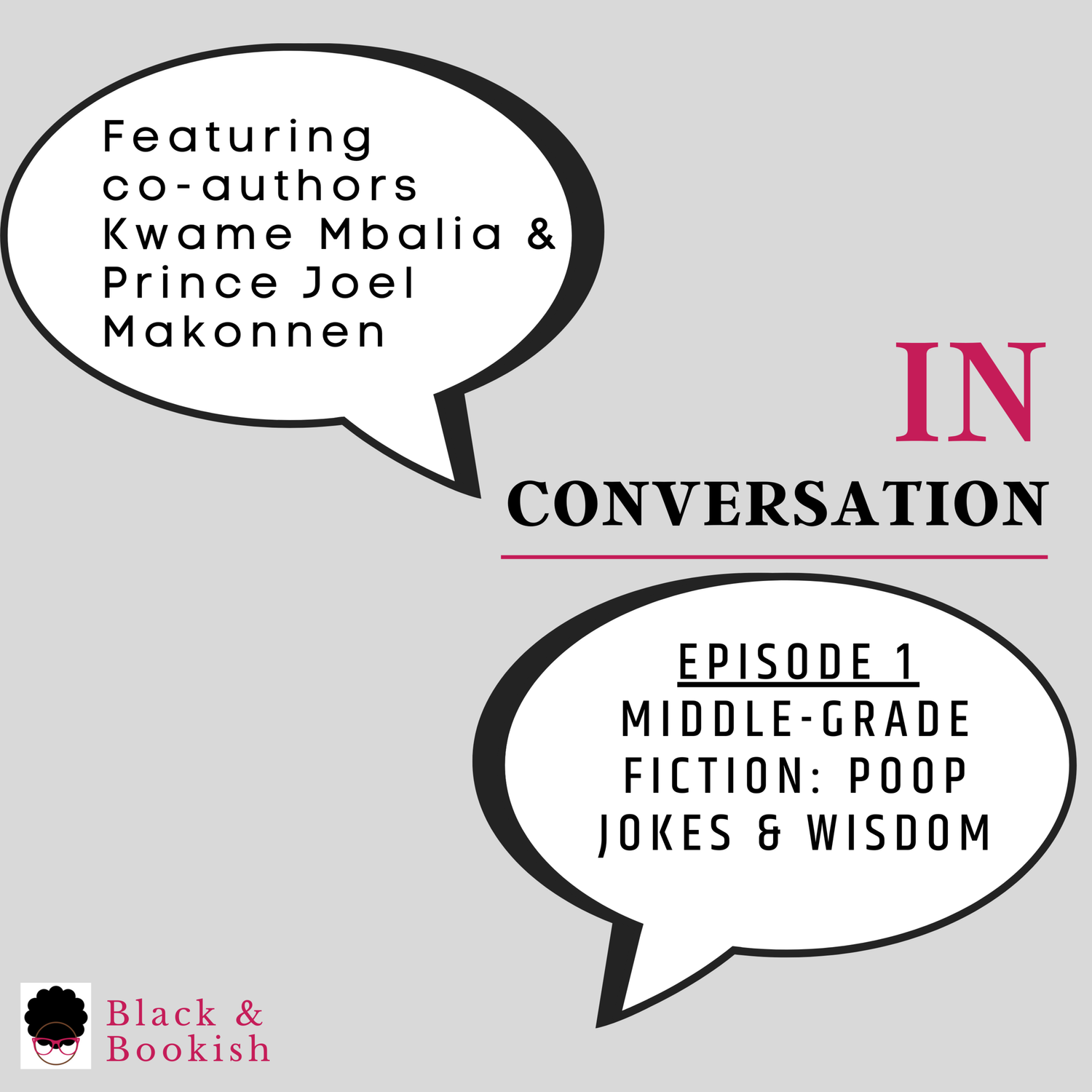 Episode 1: Middle-Grade Fiction: Poop Jokes & Wisdom episode artwork