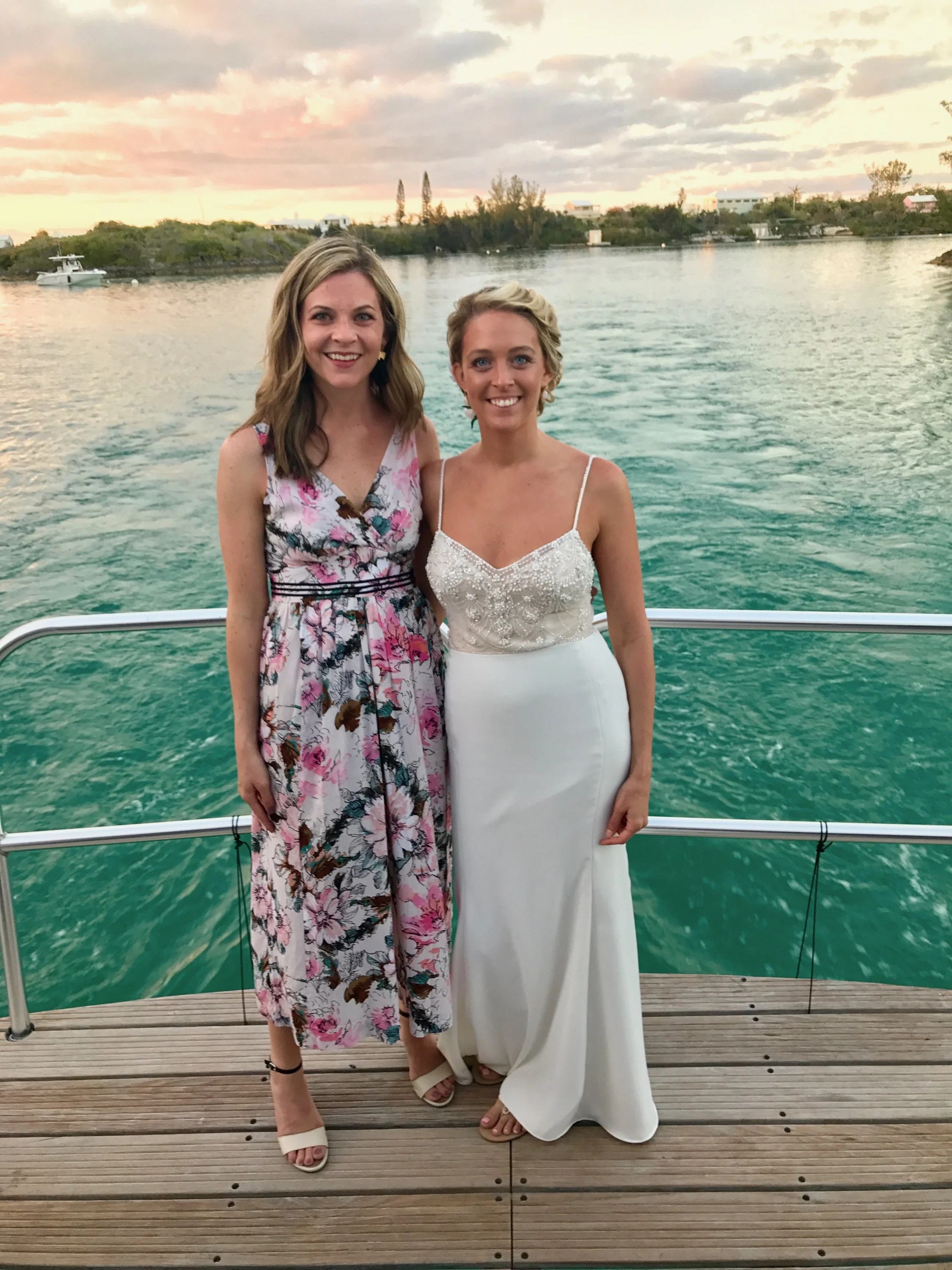 With Lindsay, the most stunning bride!