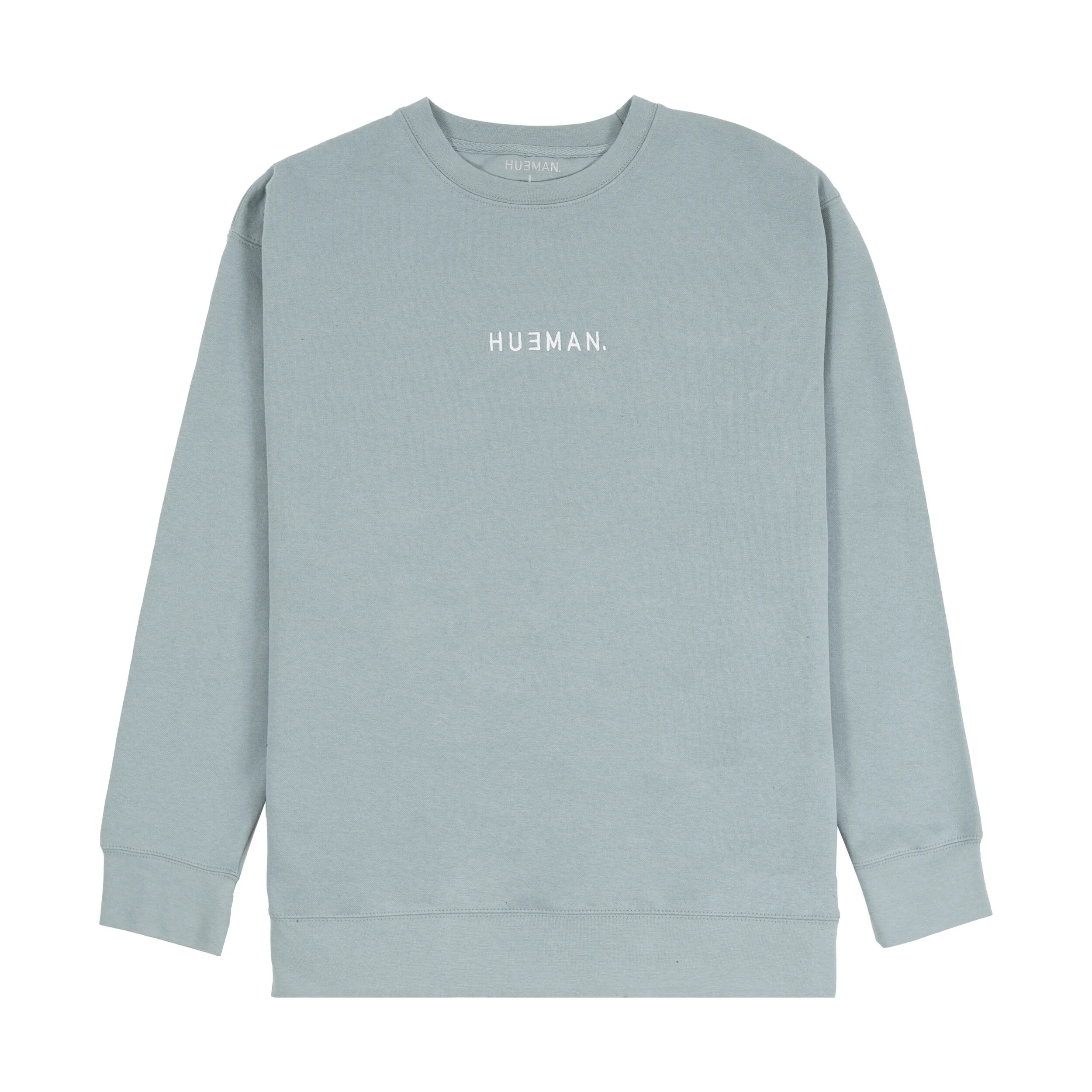 Hueman Signature Crewneck - Light Agave