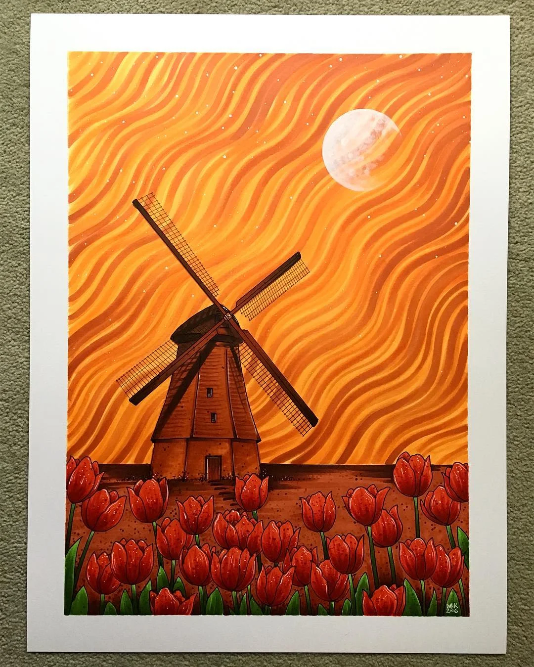  Dutch Windmill