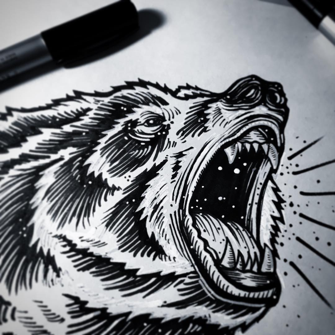  One of the version of the Bears shared on IG