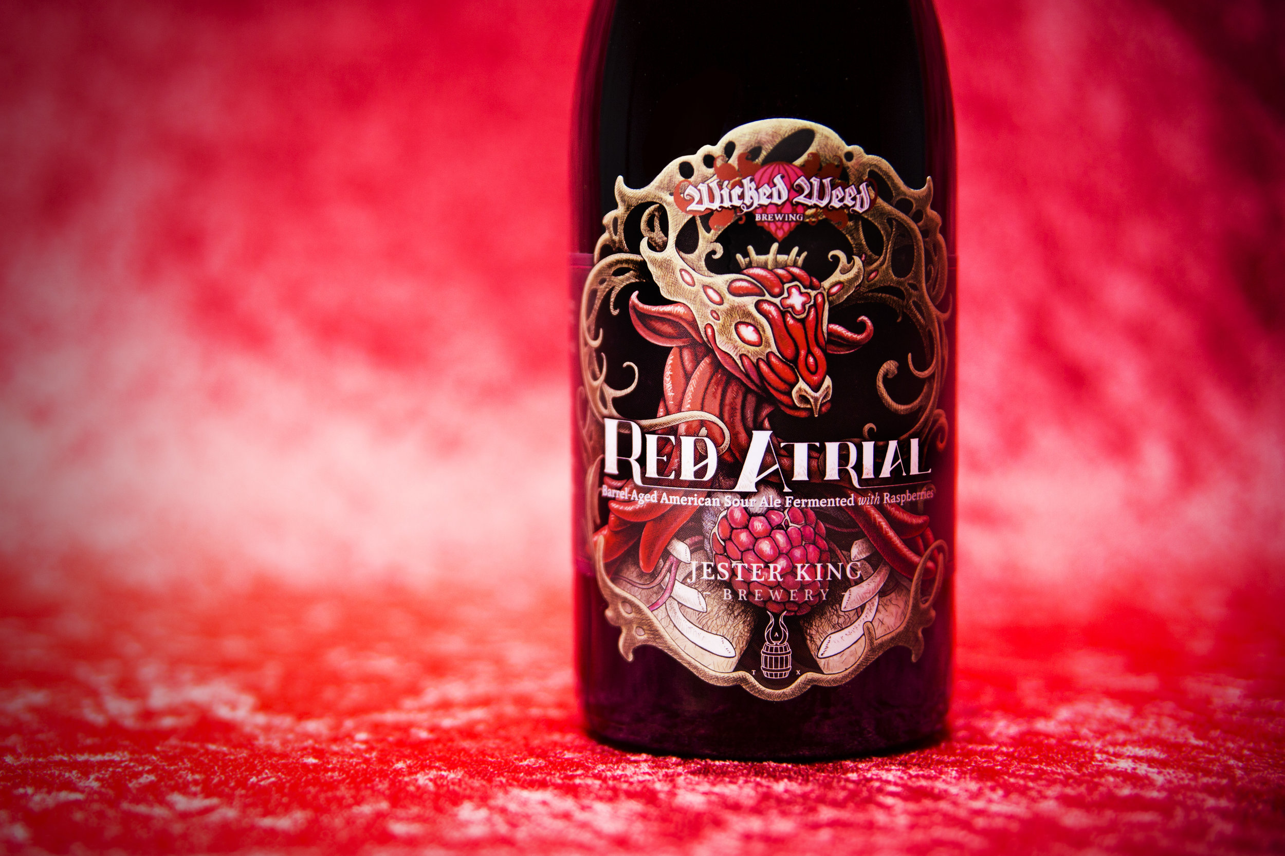 Wicked Weed & Jester King collaboration - Red Atrial