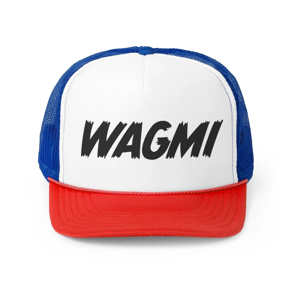 WAGMI Crypto Trucker Caps — The 16oz. Canvas