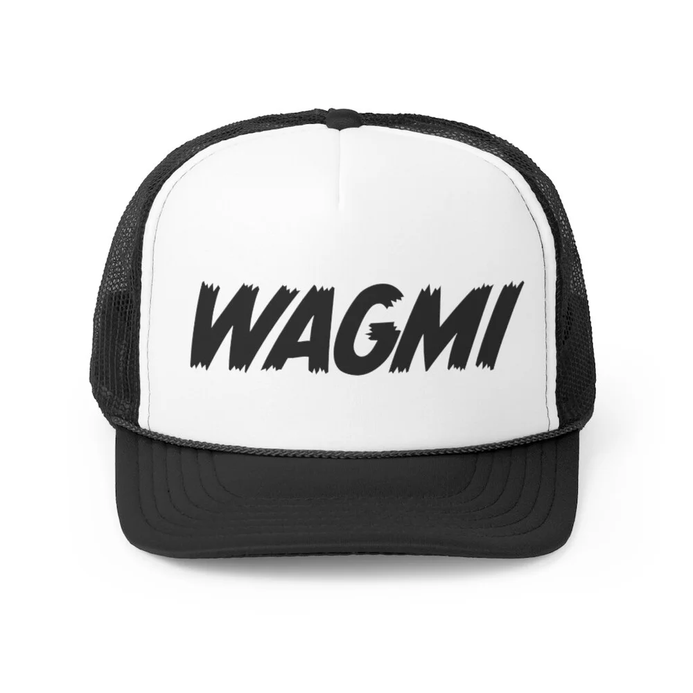 WAGMI Crypto Trucker Caps — The 16oz. Canvas