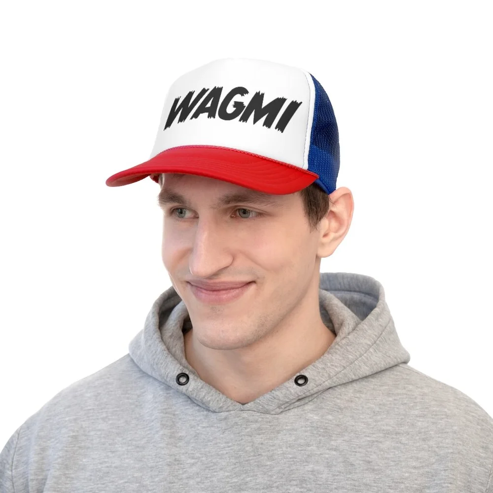 WAGMI Crypto Trucker Caps — The 16oz. Canvas