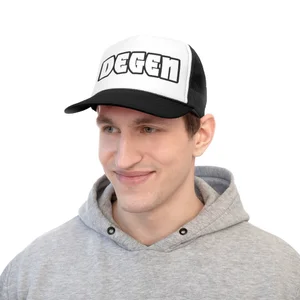 DEGEN Crypto Trucker Caps — The 16oz. Canvas