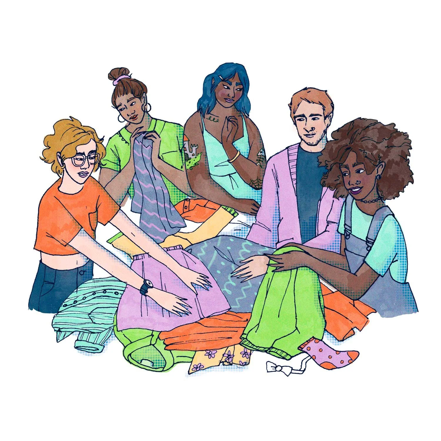  Personal: “Sustainability” series spot illustration, April 2019 