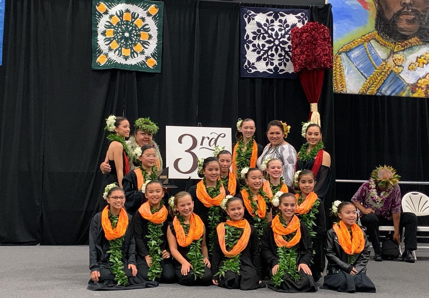 2022 Iā ʻOe E Ka Lā - Kaika - 3rd in Hula Auana