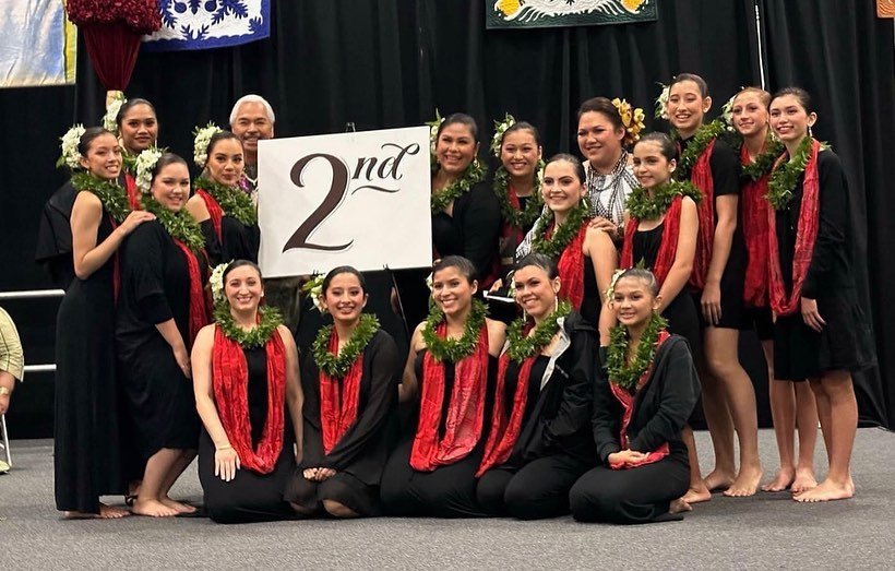 2022 Iā ʻOe E Ka Lā - Wahine - 2nd in Hula Kahiko and Auana