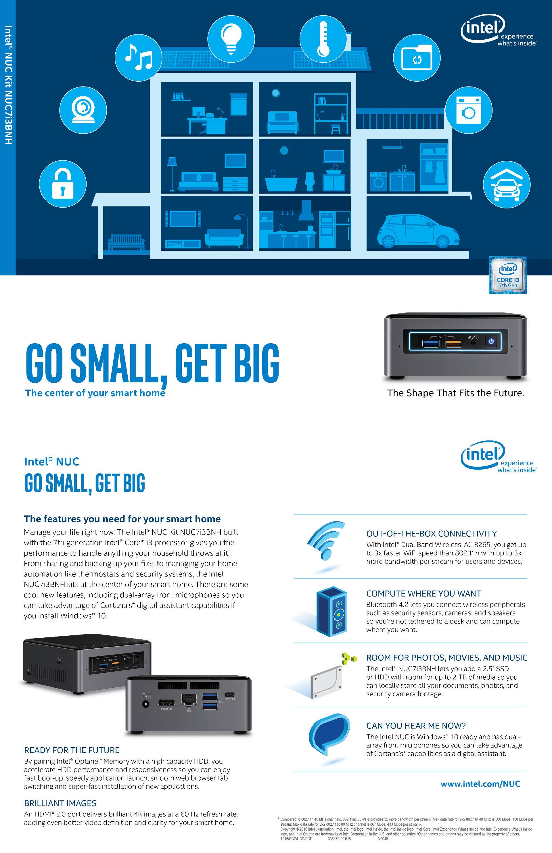 Intel NUC devices are available from  The HelpDesk™ 1300-085222