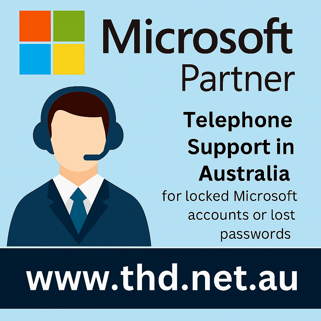 Microsoft account support technician Australia