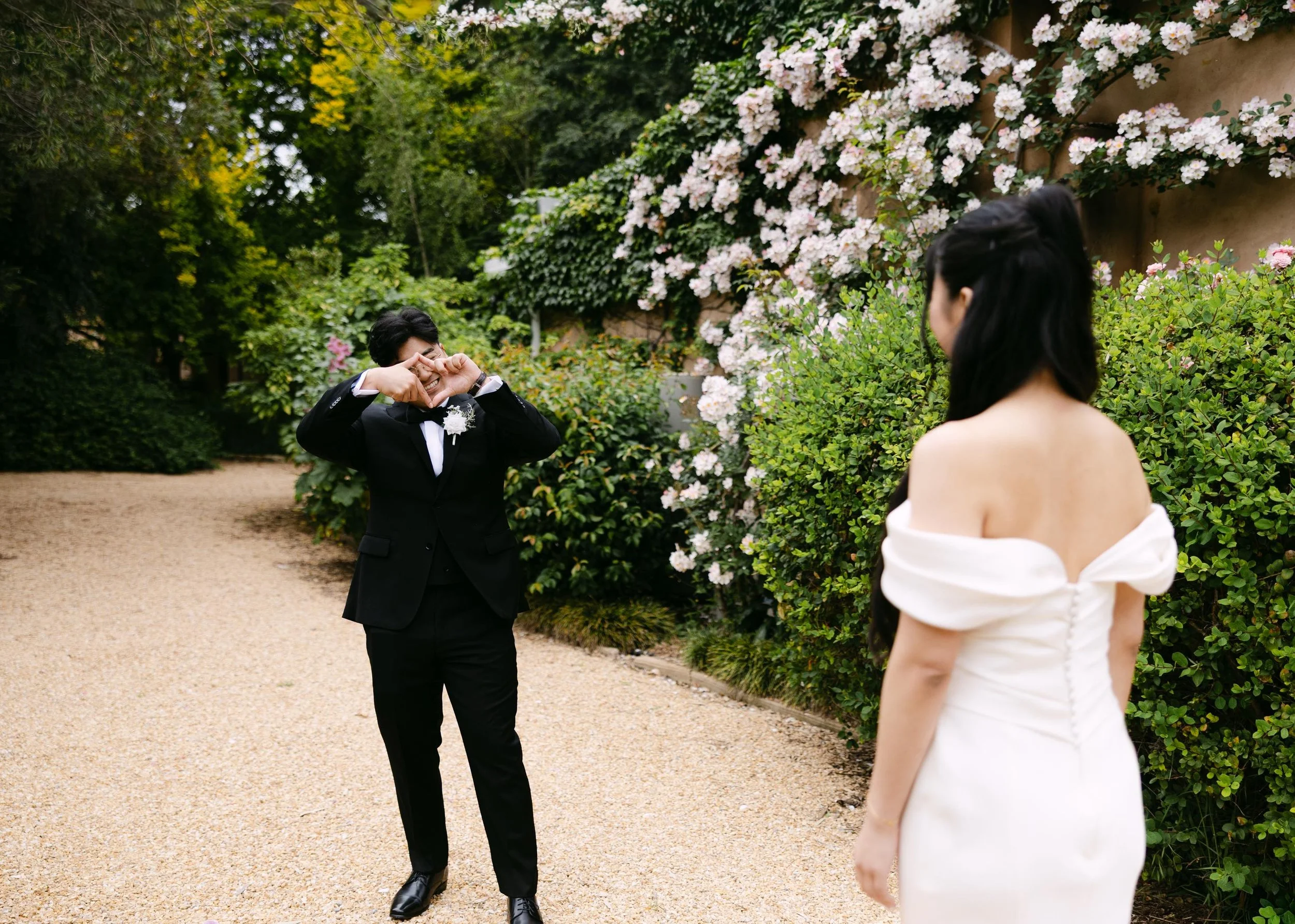 Victor &amp; Sharon, the sweetest two 🥺 
Married at the stunning @alru_farm