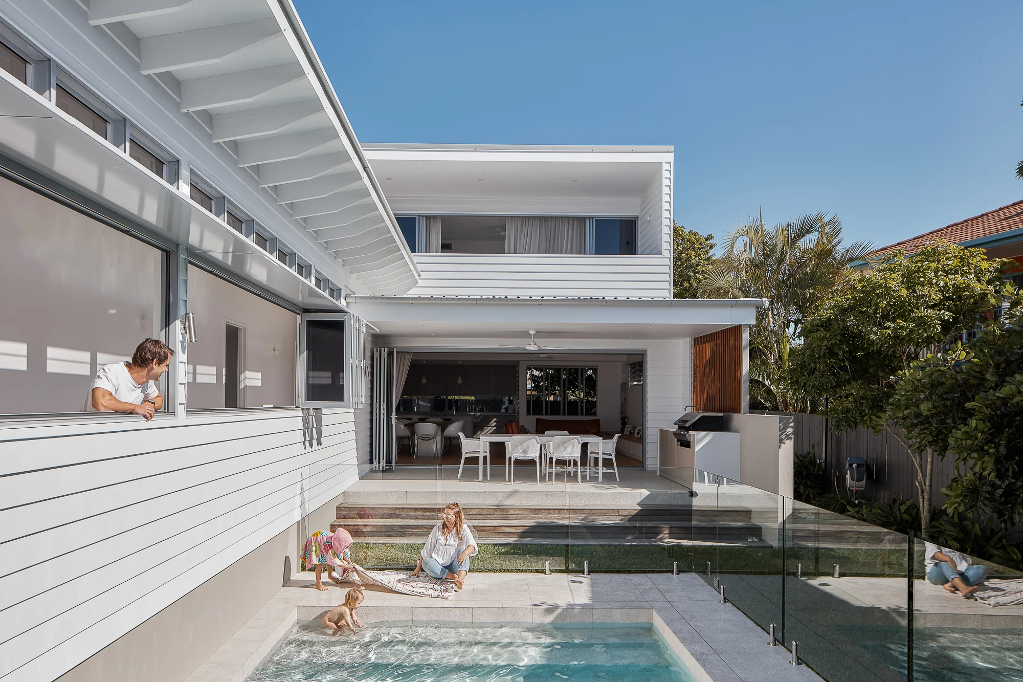 Golden Beach House by Nick Tyson Architecture Image: Andy Macpherson Studio