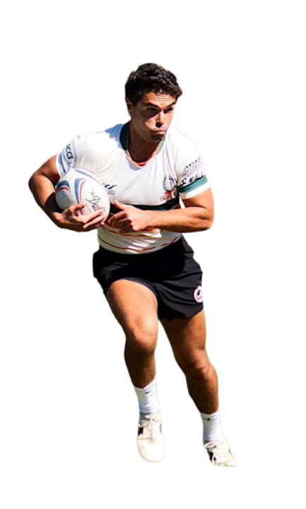 man playing rugby