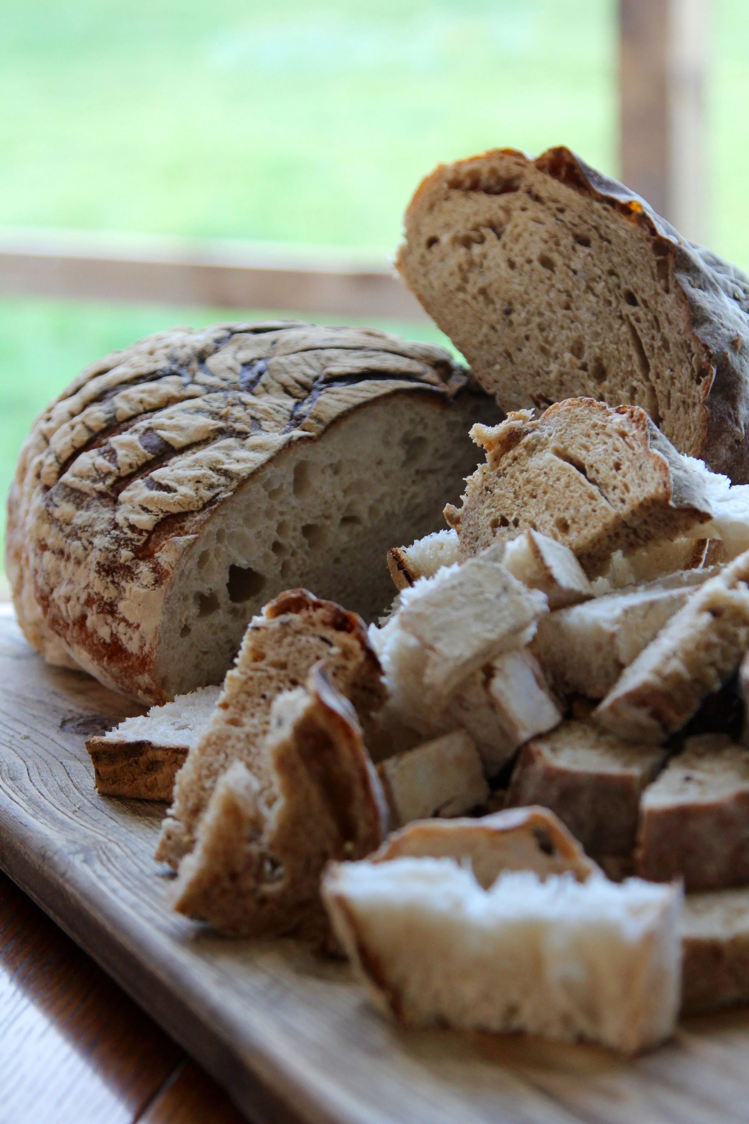 Fabulous freshly baked bread