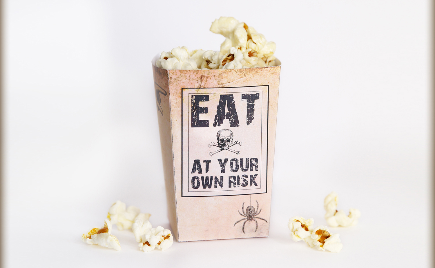 Halloween Popcorn Box