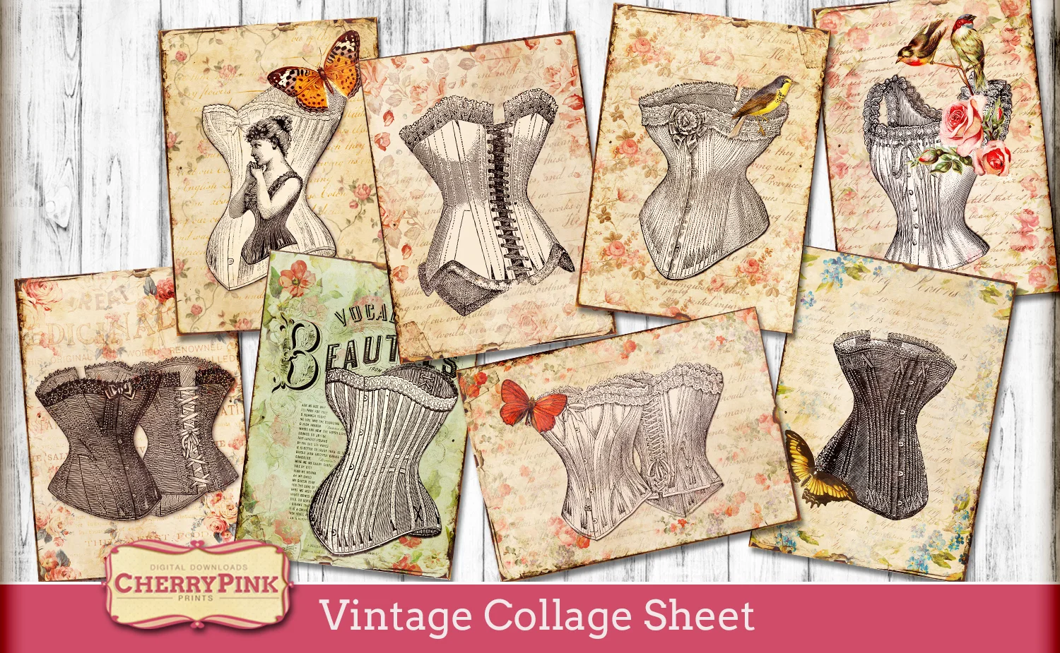 Vintage-Collage-Sheet