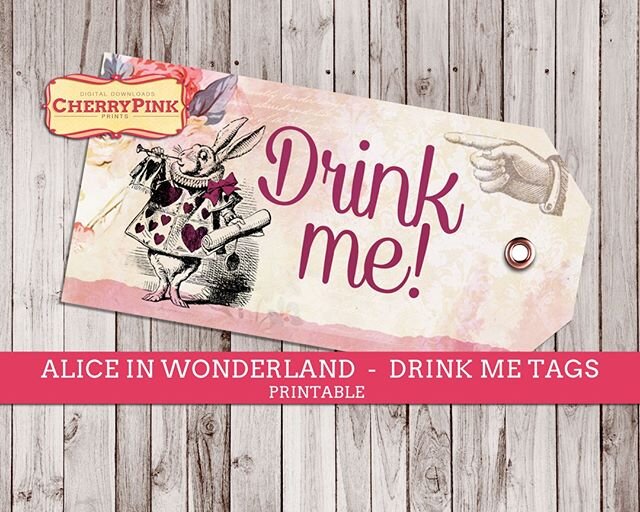 Alice in Wonderland party printable! buy now at cherrypinkprints on easy!⁠
⁠
#etsy #aliceinwonderland #alice #madhatter #partyprintables #digitaldownload #printable