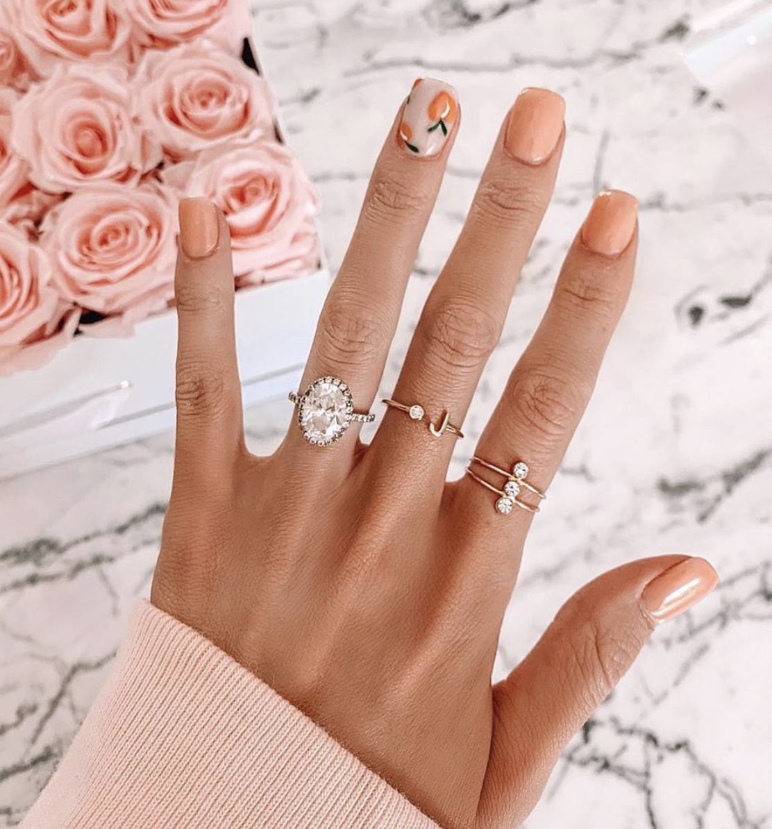 10 Cute, Dainty Rings To Compliment Your Summer Mani - The Summer Study