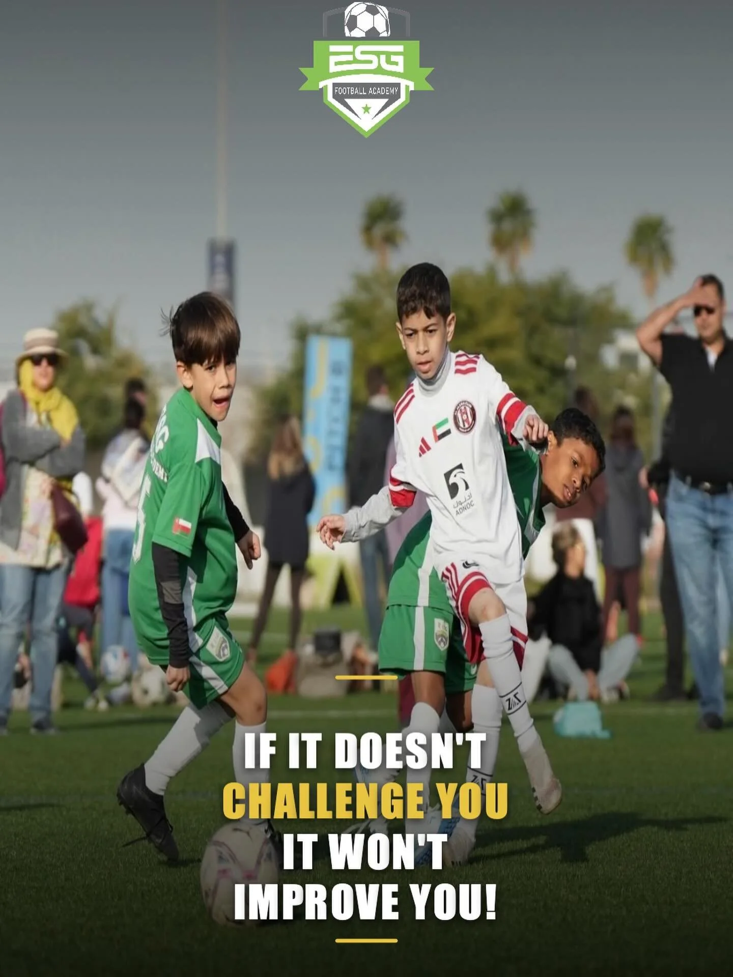 Says ESG Football Academy ! 💪🏽💚
#lovefootball⚽️ #playerdevelopment #thebeautifulgame⚽️ #omanfootball #footballunites