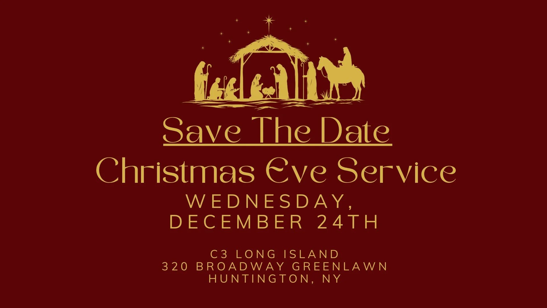 Christmas Eve Service