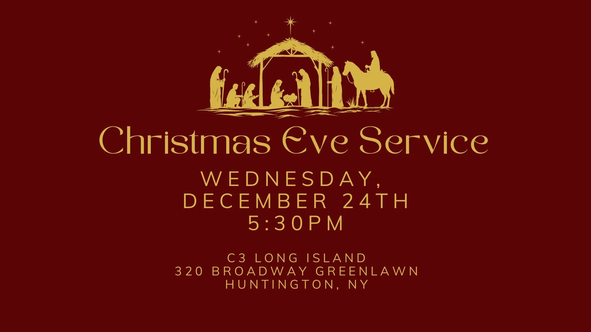 Christmas Eve Service