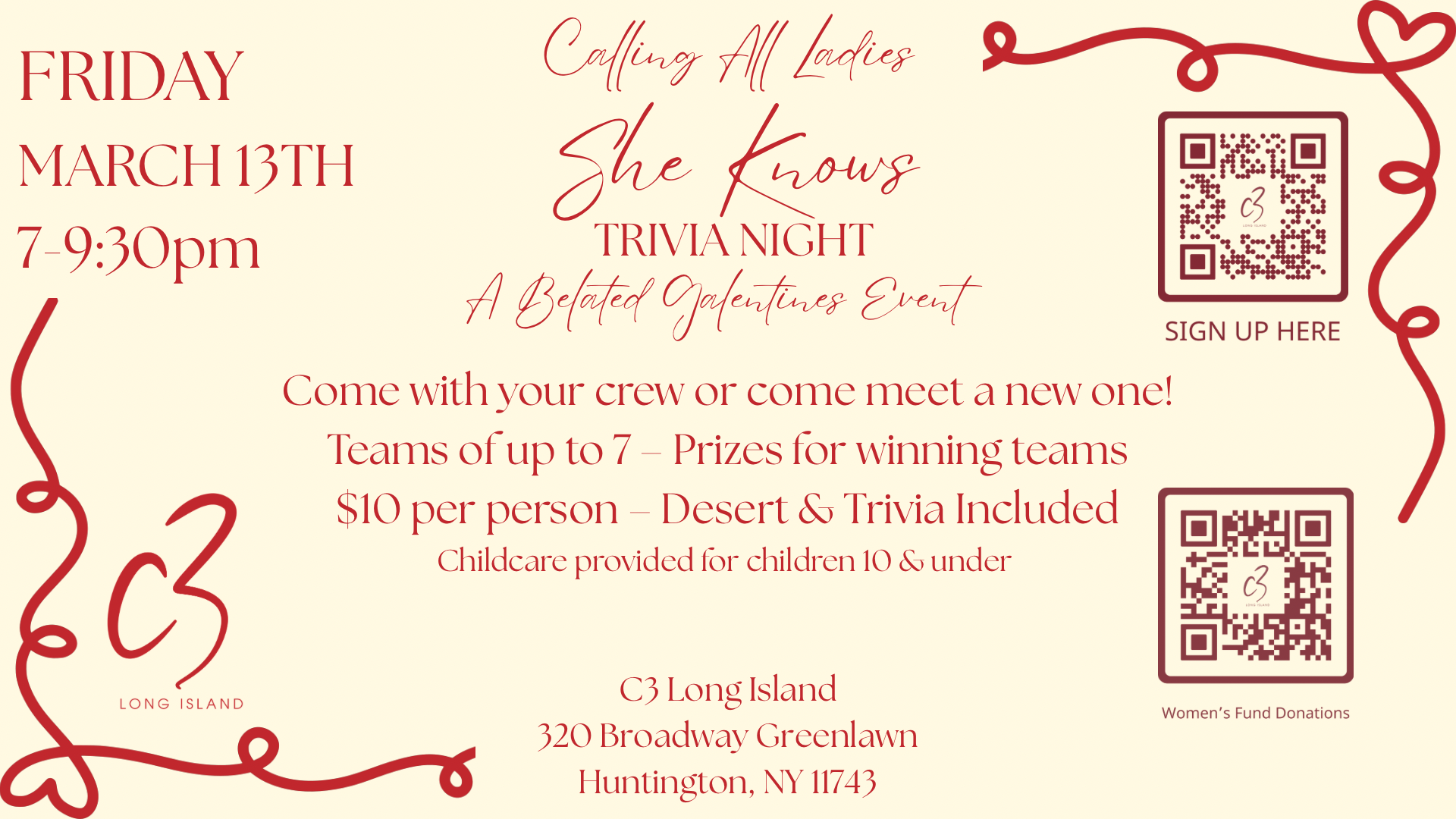 She Knows Trivia Night