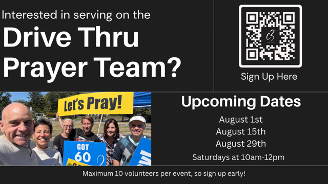 Drive-thru Prayer