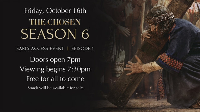 Early Viewing Party "The Chosen"