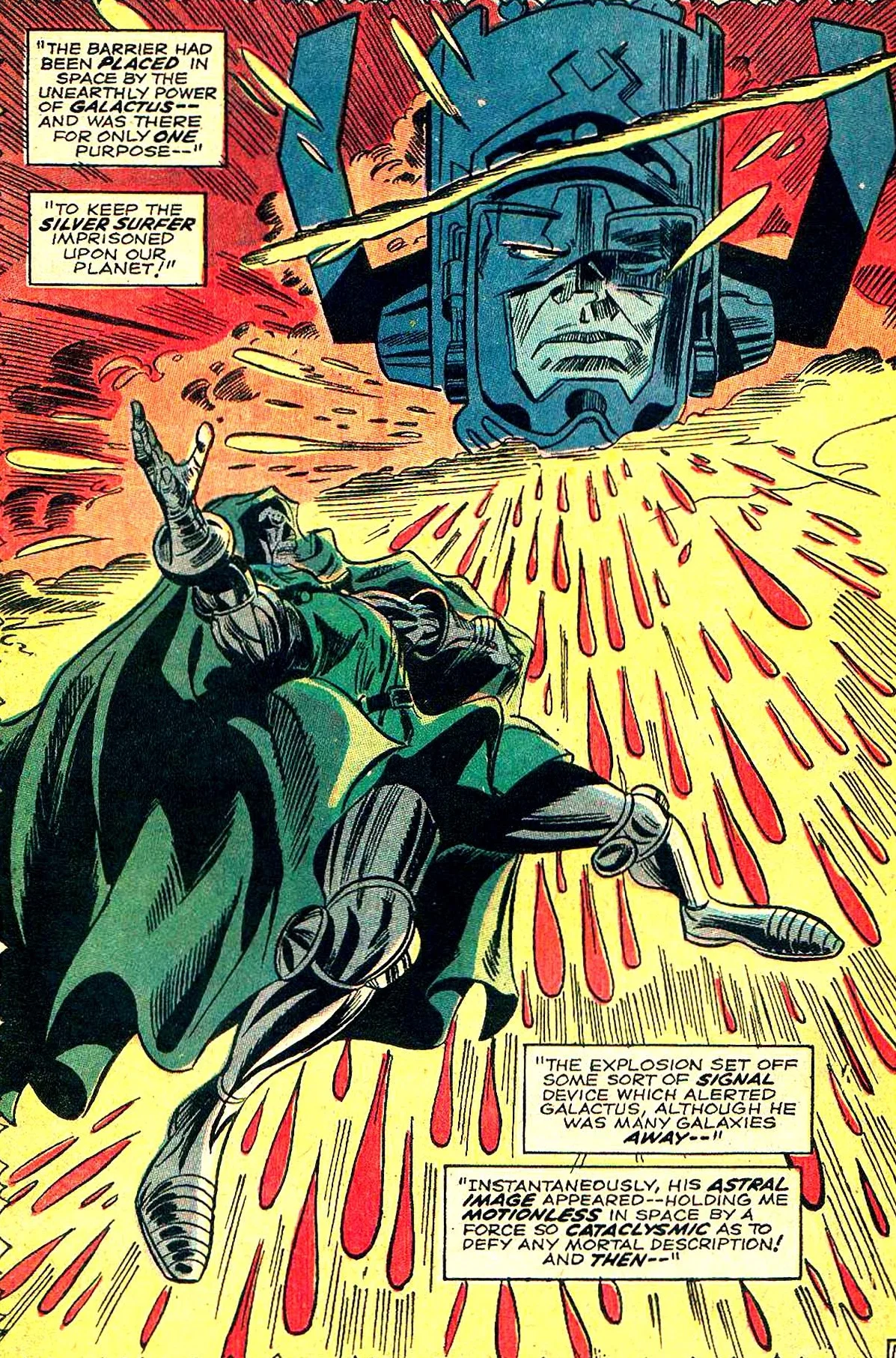 Here's the one-page image that we mentioned when talking about issue 57 - art by Gene Colan and John Tartaglione
