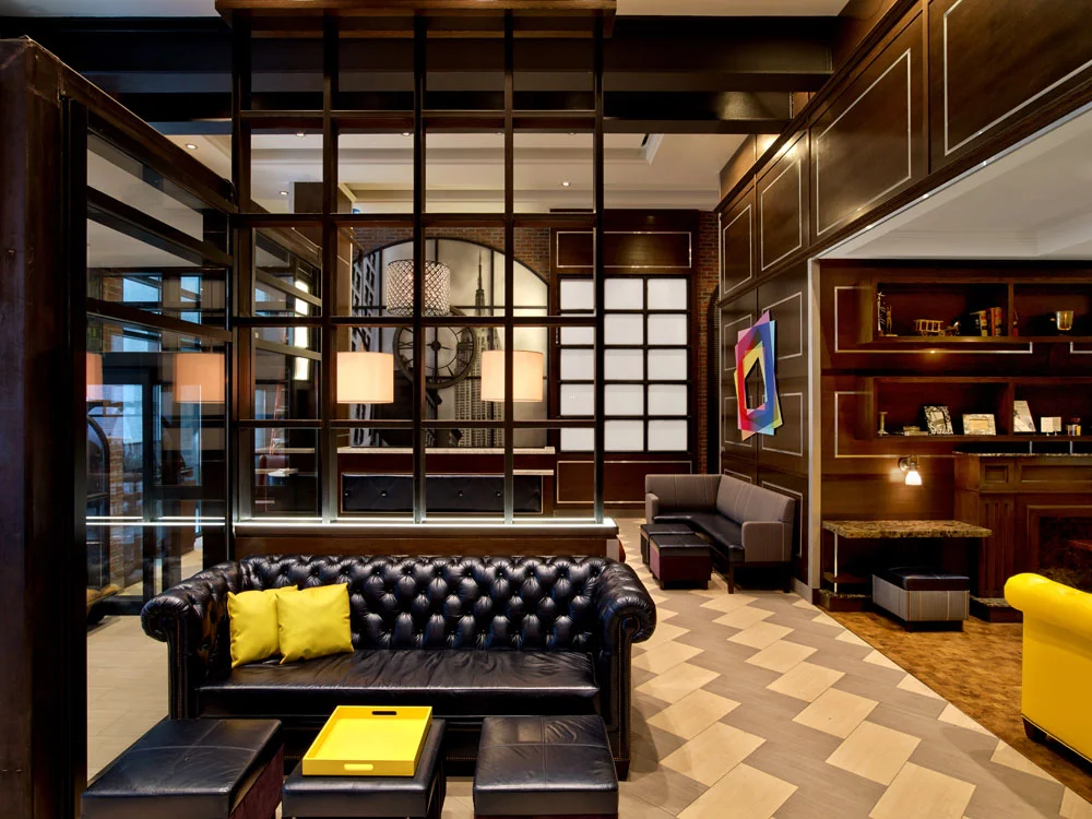 Archer Hotel NY lobby interior design