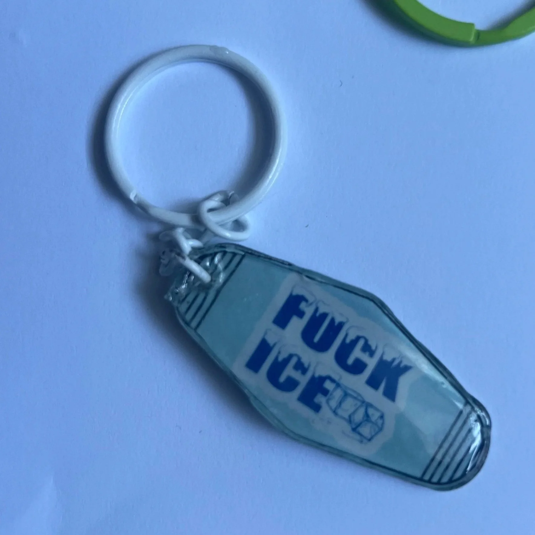 Fuck Ice Keychain