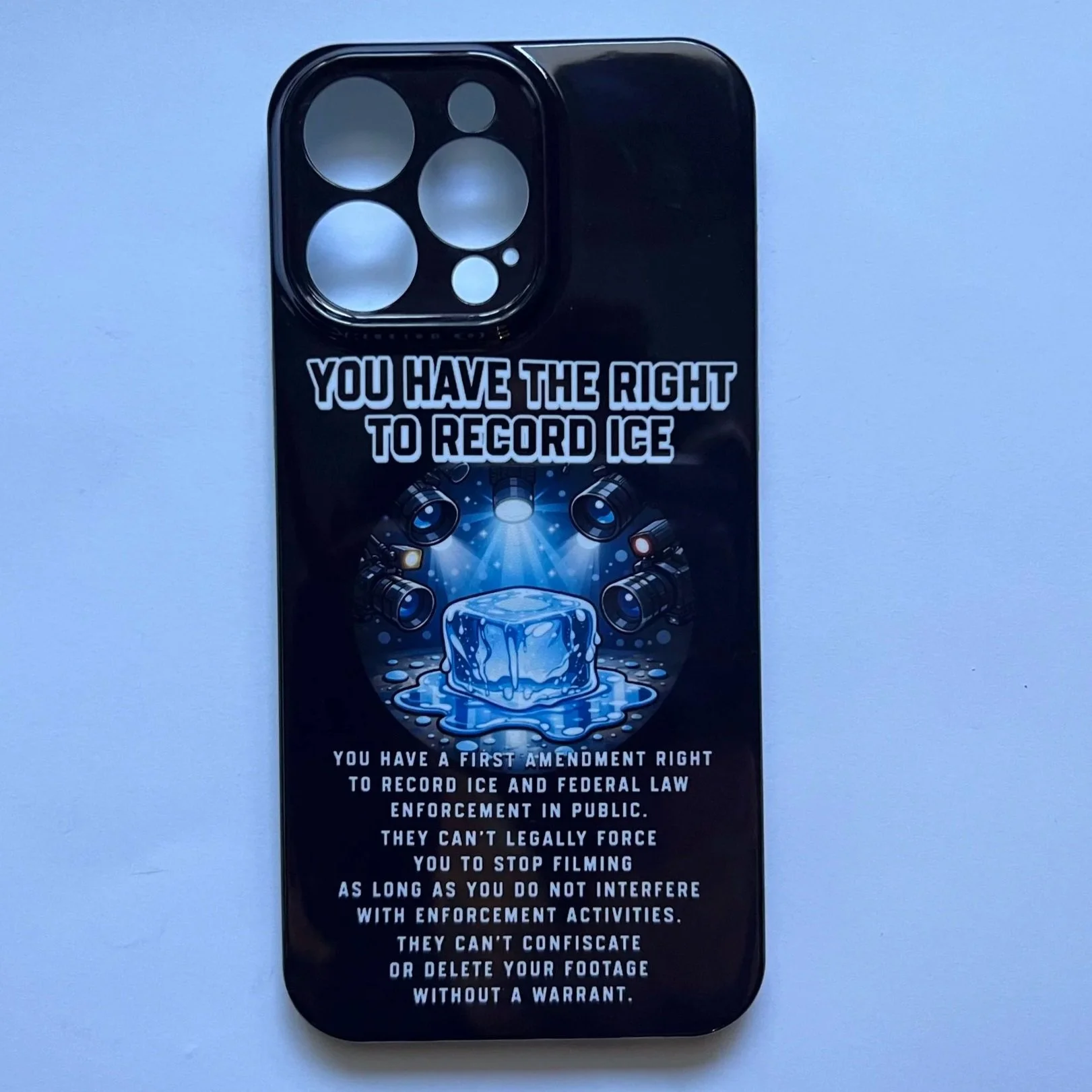 Right to Record ICE Phone Case