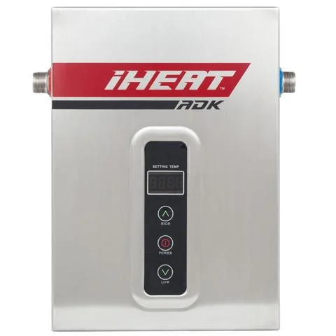 iHEAT S-12 Electric Tankless Water Heater 12 kW 240V 56 AMP 3.5 GPM 6GA Wire Sale Price: $ 255.00 each Want A Better Price ? Call or Visit Us Today Store Pick Up|Hialeah Baths: 2 Nationwide Shipping