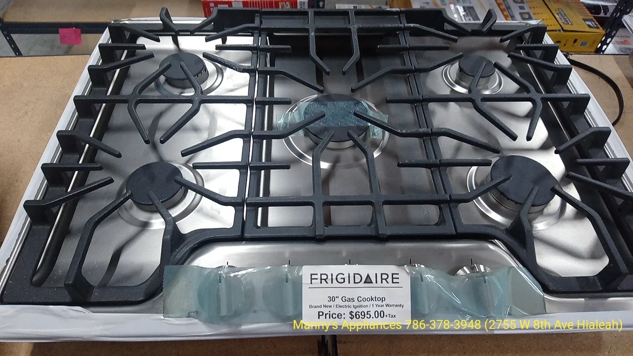 New 5 Burners Gas Cooktop @ $695.00 ( 1 Year Warranty )