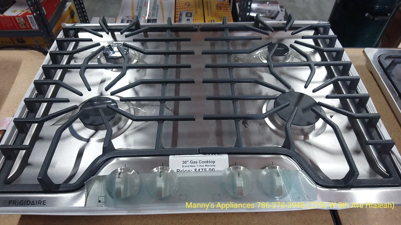 New 4 Burners Gas Cooktop @ $475.00 ( 1 Year Warranty )