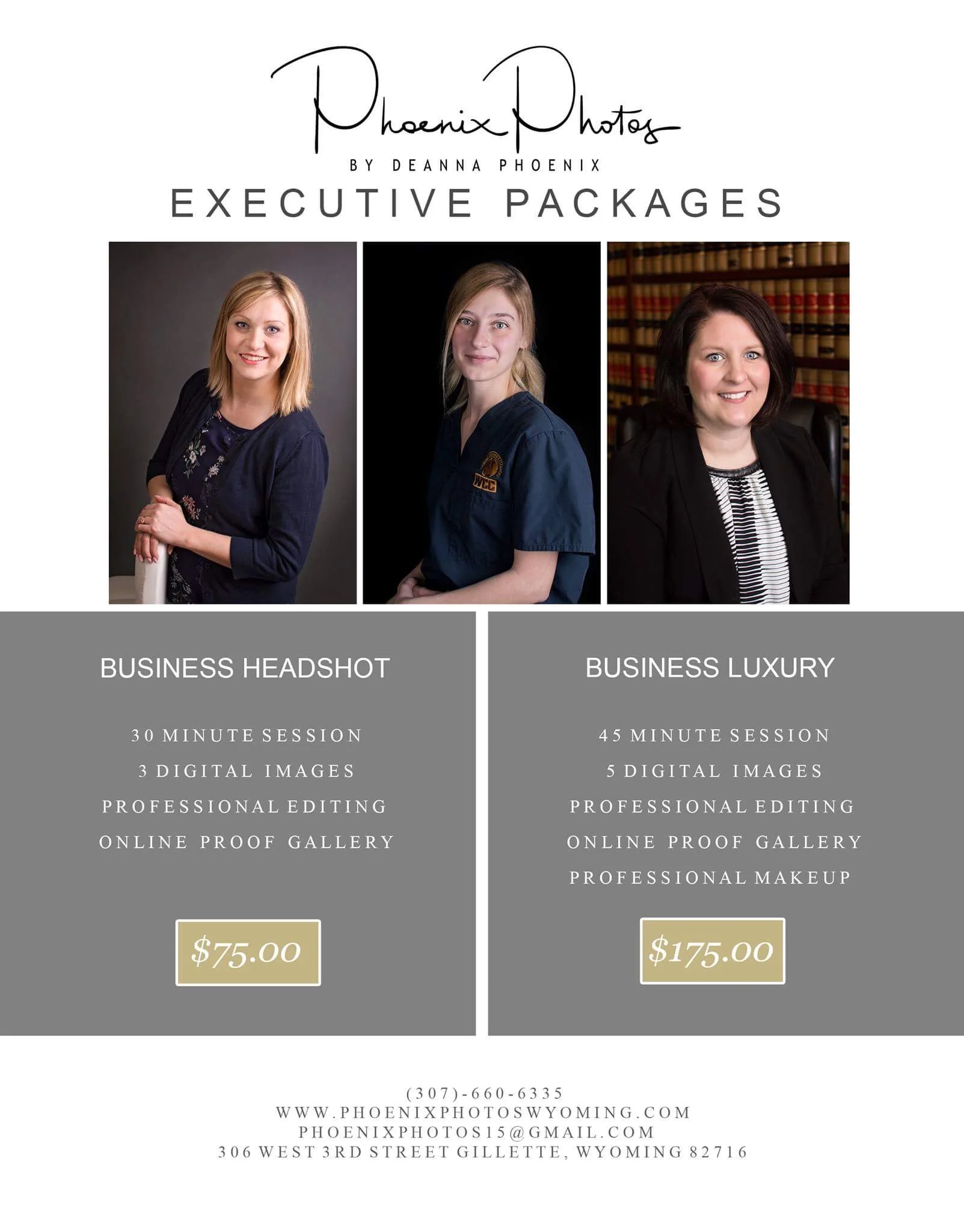 Executive/Business Packages 