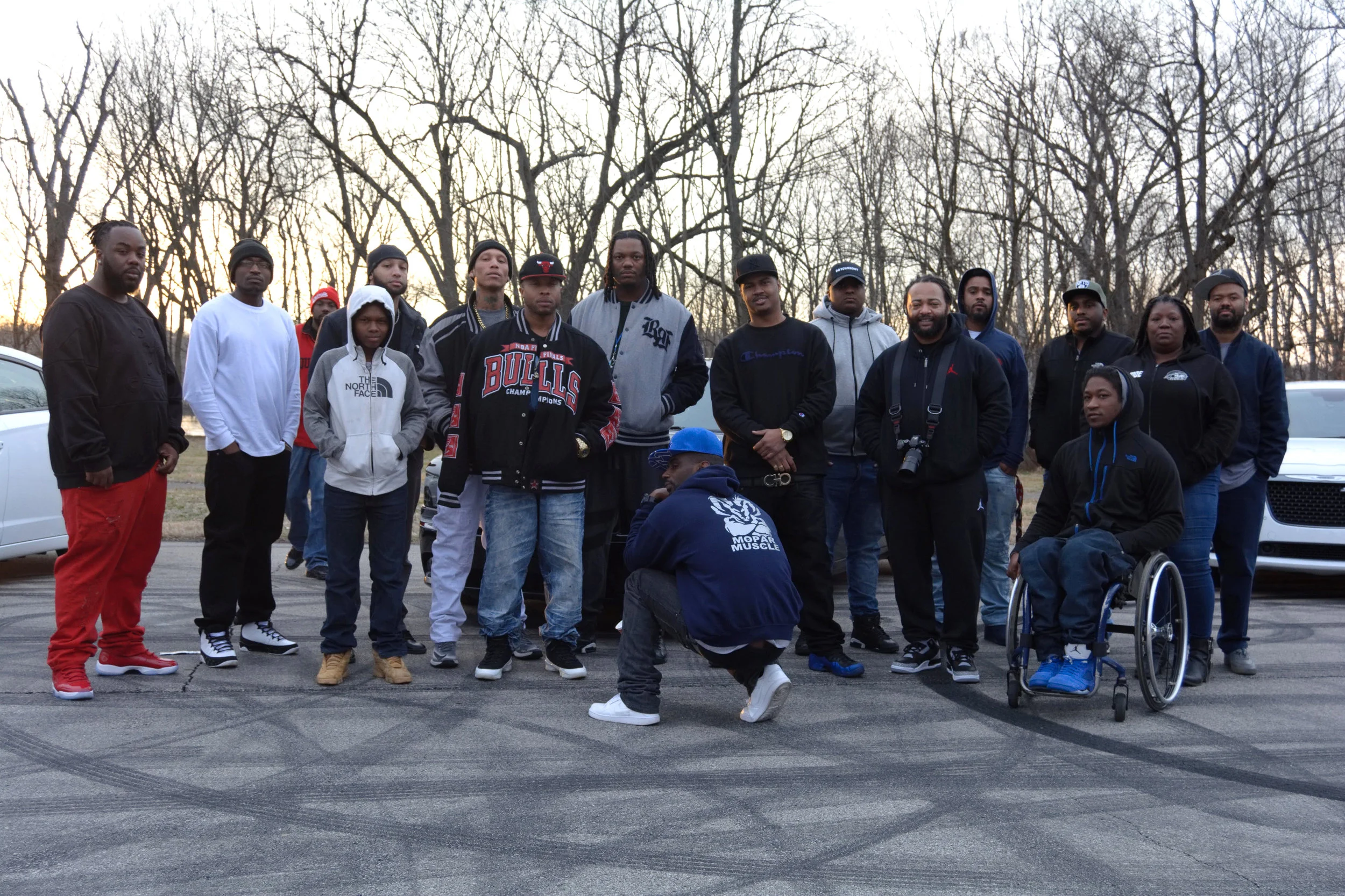 “We want to do something positive in the community. We want to get the brothers together, congregate together, be positive and put together a hell of a unit, and stunt at the same time. Ya dig? We’re trying to rep the city how you’re supposed to. We got people from all over the city that are black, white, the whole nine, man. It’s the Louisville Mopar Muscle. It’s the Muscle.” - Mopar Muscle, Shawnee