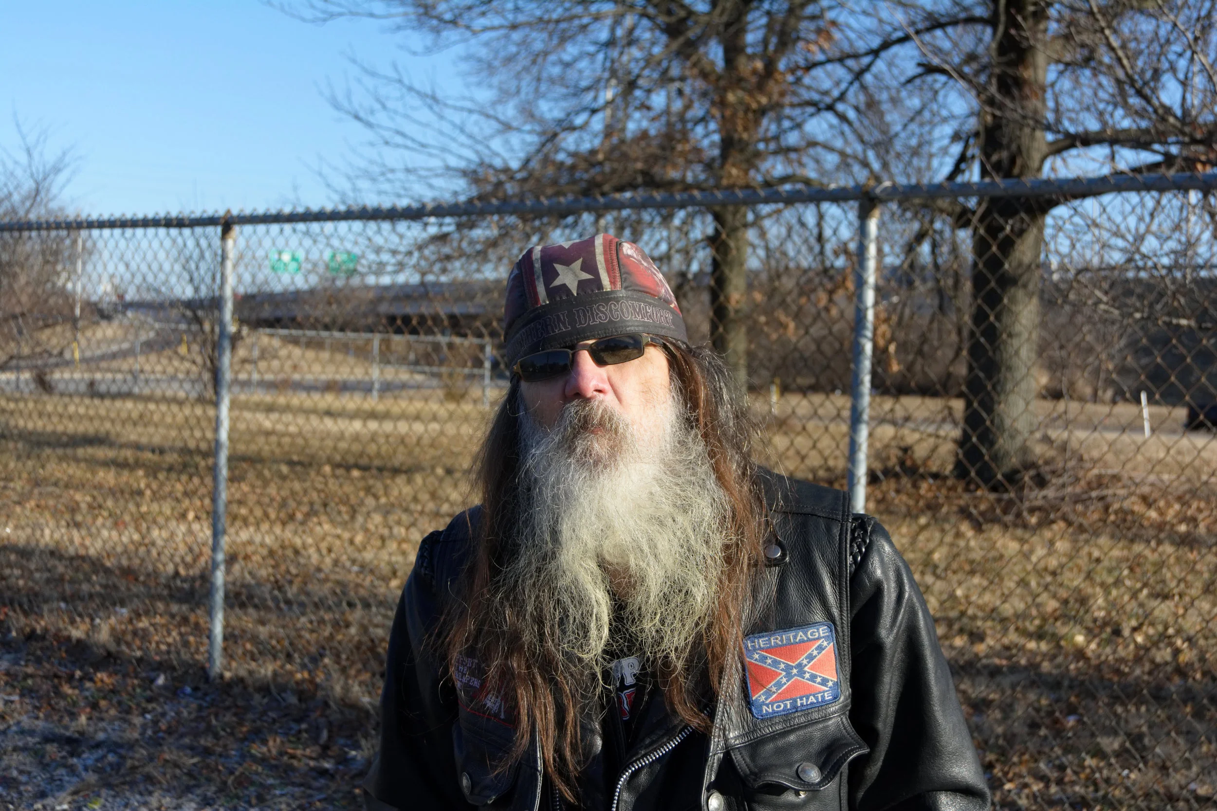 "They call me Harley. I've been dressing like this since I was kid. I ain't had a drink in 30 years and I don't do dope no more, I've straightened up. I just get on my Harley and take off when it’s warm. I lost my brother from cancer in 2010. My brother was my biggest influence and my best friend. I lost my older sister and my nephew to cancer, too. My dad committed suicide on July 2nd, 1992. He hung himself. I’m the only one left." - Harley, Portland