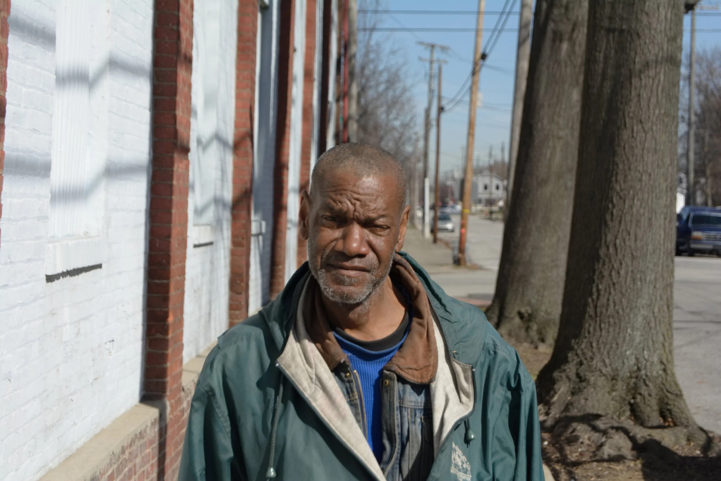 "The West End needs more jobs for young black people. It'll keep them out of trouble. We need to make them go to school. I'm retired from the Navy, I draw my pension. I just get out here on Tuesdays and get my cans because I know they throw them out." - John, Russell