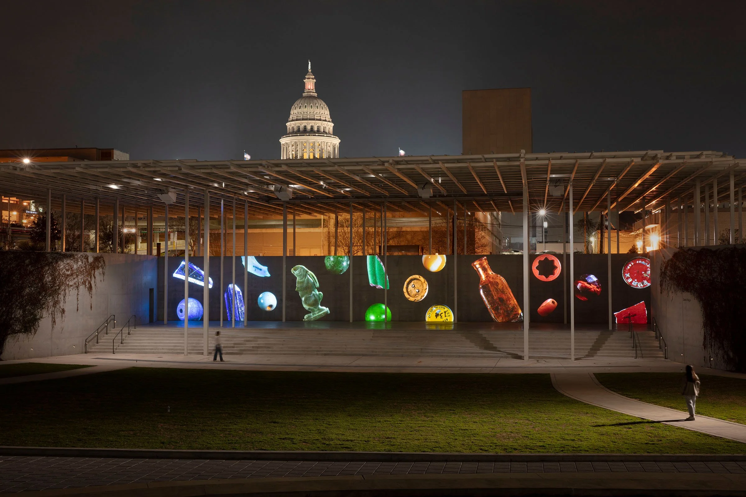 past deposits from a future yet to come - public art installation